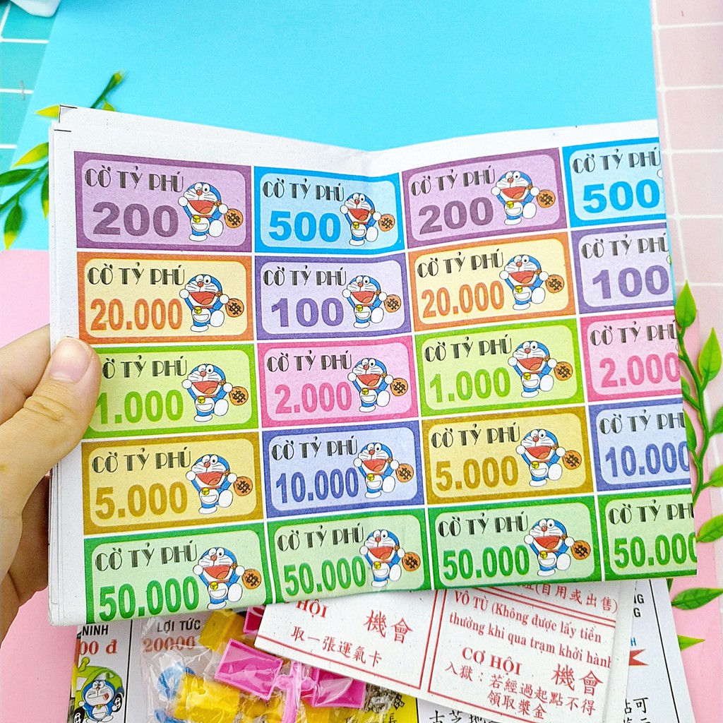 Bộ cờ tỉ phú bằng nhựa giải trí giá rẻ - Đại Sỉ