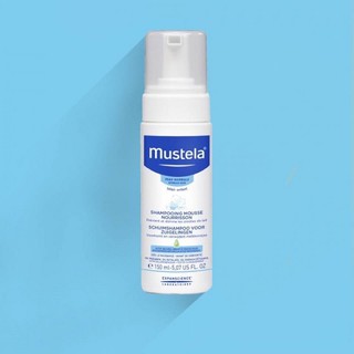 Dầu gội đầu đặc trị cứt trâu cho trẻ sơ sinh Mustela 150ml