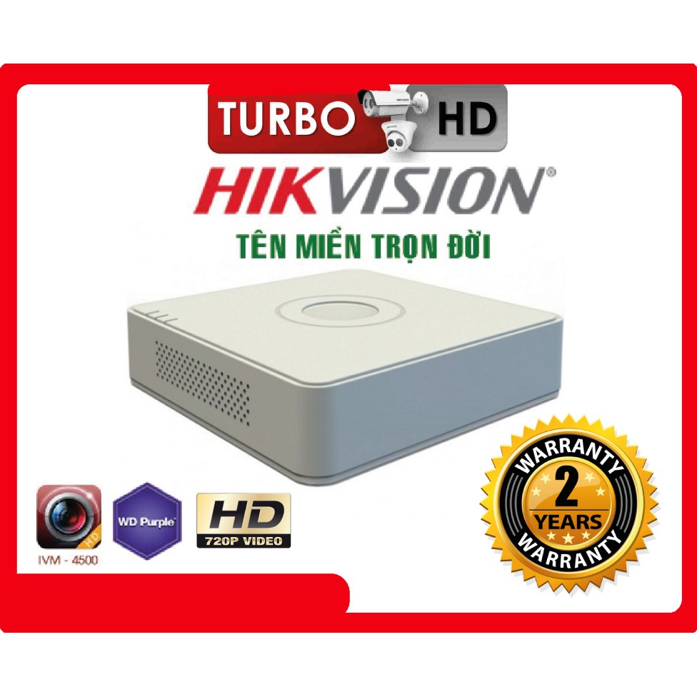 Đầu ghi 4 kênh HIKVISION DS-7104HGHI-F1