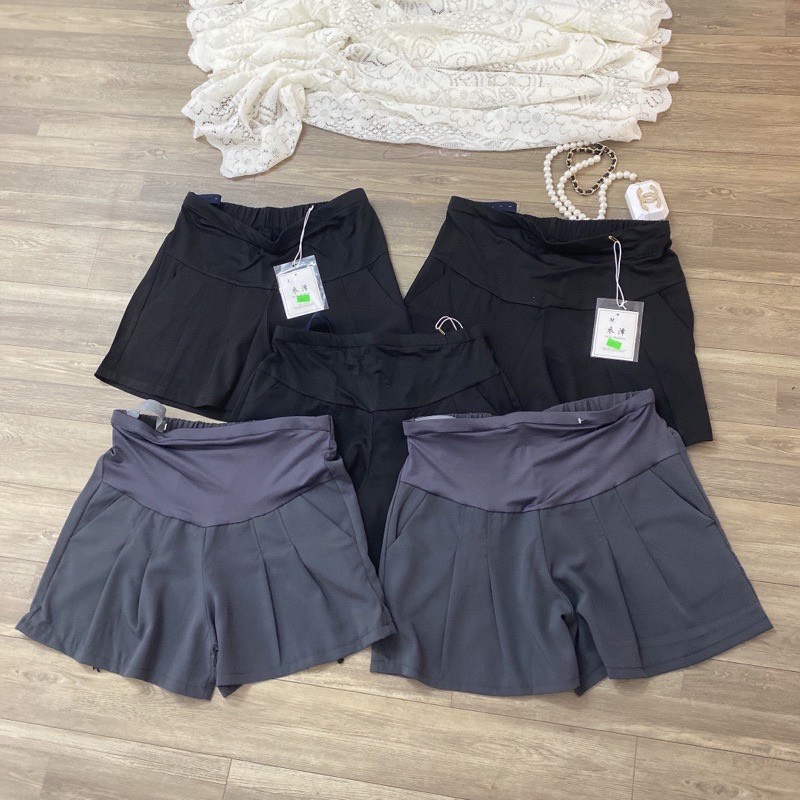 Quần sooc bầu hè chất bao đẹp 2 biên quảng châu