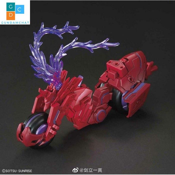 Mô Hình lắp ráp Gundam Bandai SD 08 Lyu Bu Sinanju & Chituma Lã Bố - GDC 4573102576101
