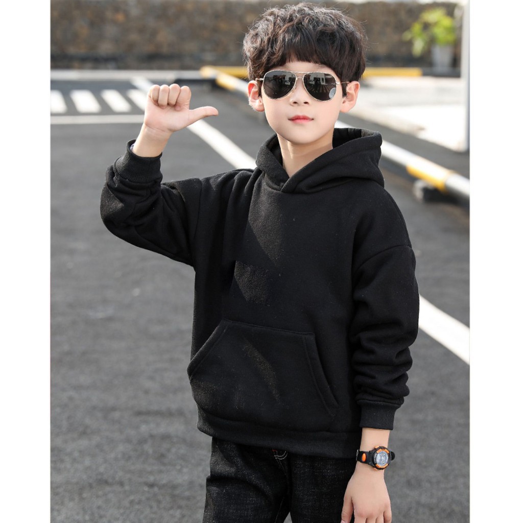 Áo hoodie / Áo nỉ trẻ em WinBeen in hình Songoku Dragon Ball form rộng phong cách ulzzang