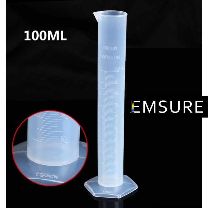 ỐNG ĐONG LƯỜNG NHỰA PP VẠCH NỔI 250-500-1000-2000 ML-1 Lít-2 Lít | Graduated cylinders