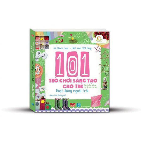 Sách - 101 trò chơi sáng tạo cho trẻ - Hoạt động ngoài trời