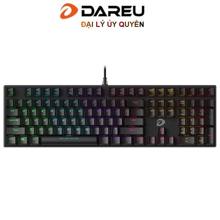 Bàn phím quang cơ Gaming DAREU EK810X (WATERPROOF, Optical switch, MULTI LED)