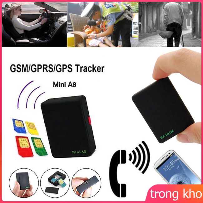 Real Time Vehicle Bike Car Kids Pet GPS Tracking GSM/GPRS/GPS Tracker Mini Portable Locator