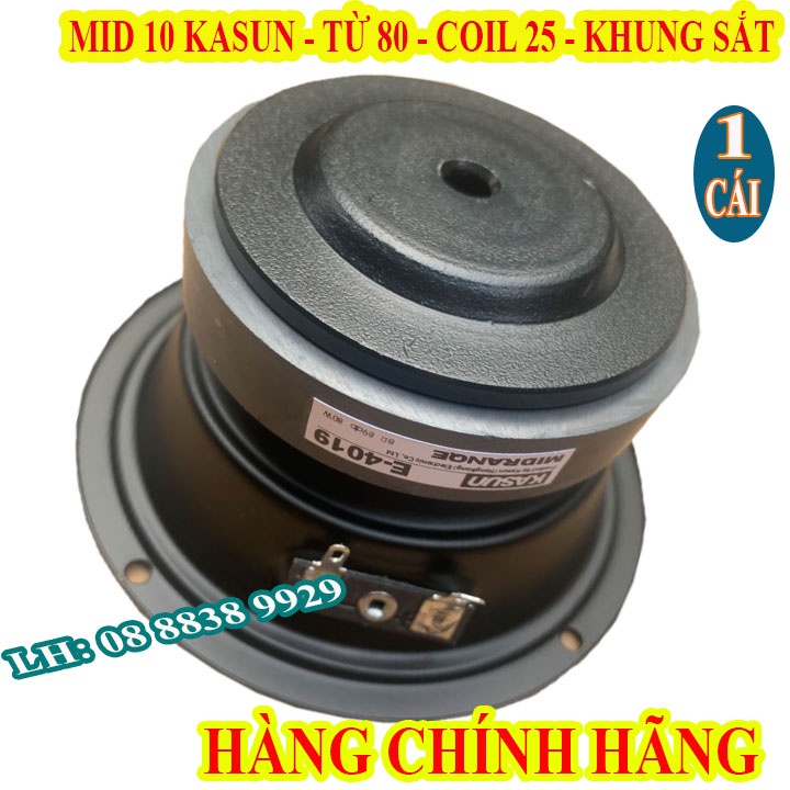 CỦ LOA KASUN BASS MID 10 NHẬP KHẨU CHÍNH HÃNG CAO CẤP - GIÁ 1 LOA