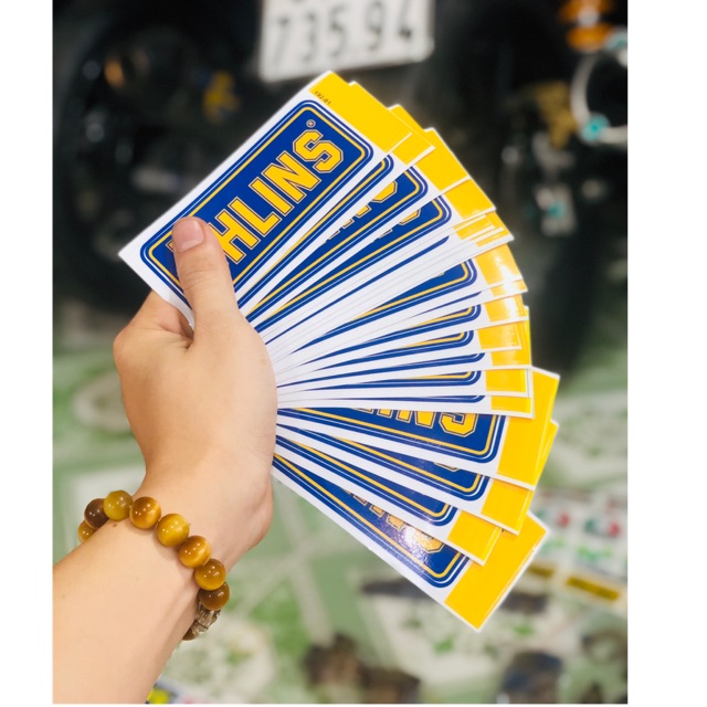 Tem lụa Ticker Ohljn