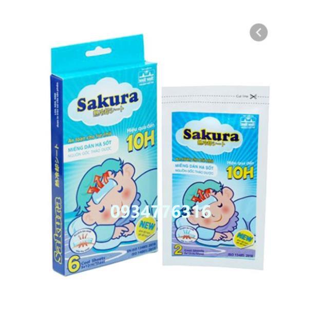 ✅ miếng dán hạ sốt sakura nhất nhất