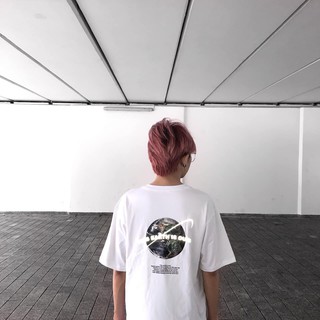 White The Earth Ar Tee