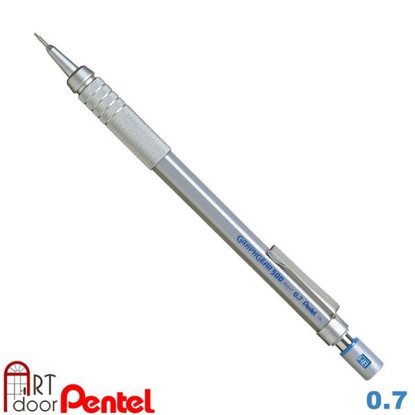 [ARTDOOR] Bút chì bấm PENTEL Graphgear 500 thân thép (đủ size)
