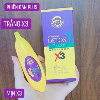 Chuối  Zenpali Plus Mới X3 chuối cấy trắng, chuối giảm thâm Whitening Detox Cream