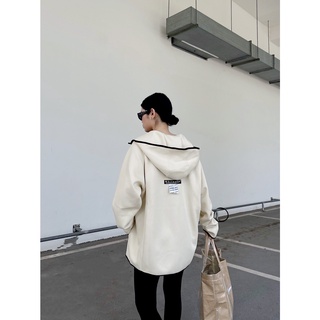 HOODIE JACKET ZIP BASIC BUTTER