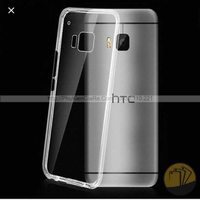 Bộ 2 ốp dẻo trong silicon cao cấp HTC One M9
