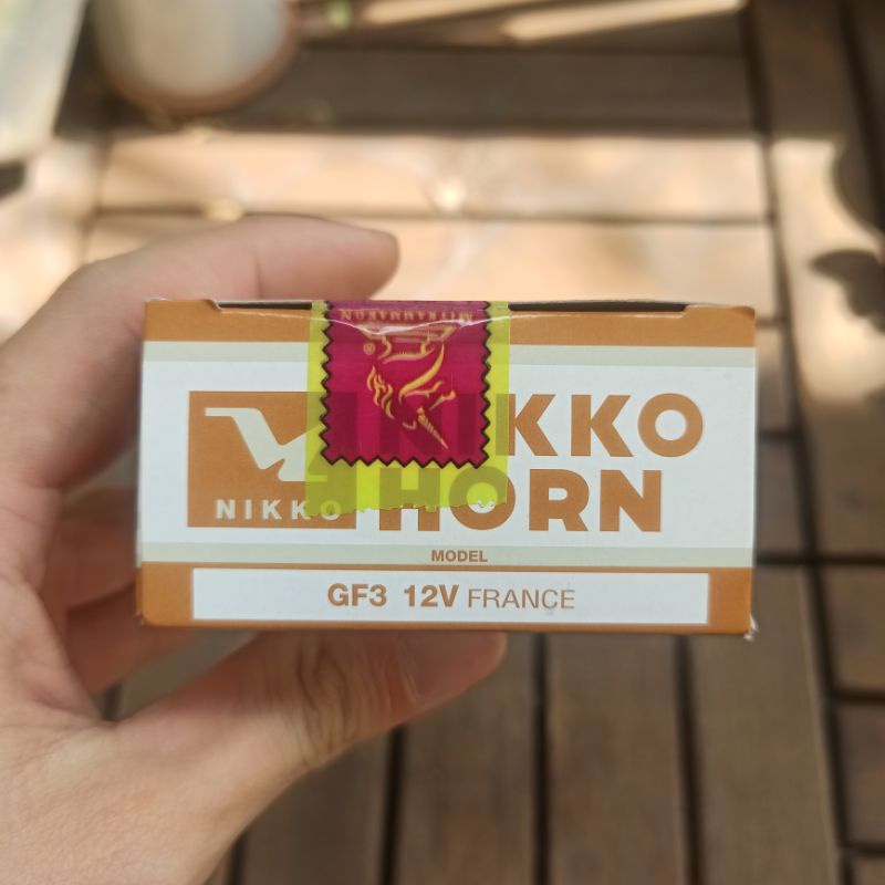 Kèn ,còi xe máy hiệu Mitkamakon (Nikko horn) 12v