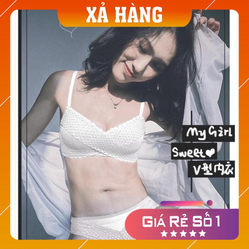 [Giá huỷ diệt] Bộ Đồ Lót Cao Cấp Sweer Girl, Quần và áo. | BigBuy360 - bigbuy360.vn
