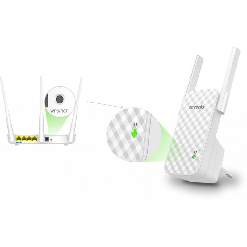 Kích sóng wifi tenda A9 cực mạnh 300Mbps - Bảo hành 2 năm | BigBuy360 - bigbuy360.vn