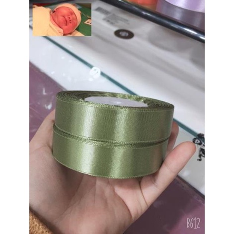 Cuộn duy băng vải lụa khổ 1cm,2cm,4cm hàng sẵn siêu đẹp