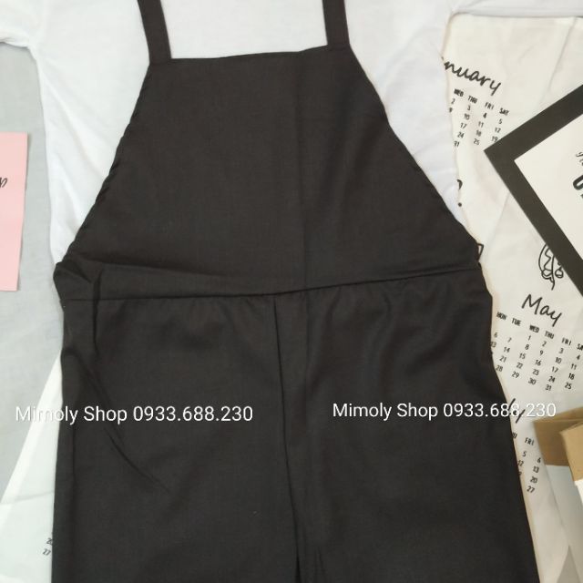 Set Quần Yếm KaKi Kèm Áo ( Ảnh Thật ) | BigBuy360 - bigbuy360.vn