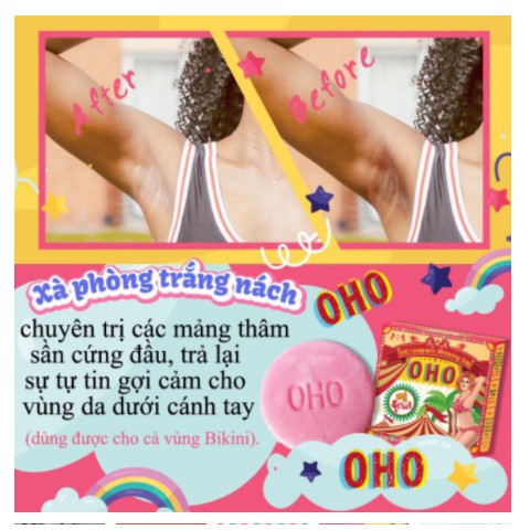 Xà Phòng đánh bay vết Thâm OHO Thái Lan