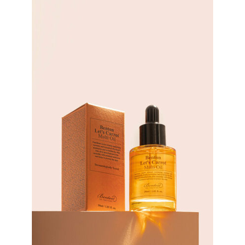 BENTON (Hàng Mới Về) Dầu Cà Rốt Let 's 30ml Tiện Dụng / [BENTON] Let`s Carrot Multi Oil 30ml