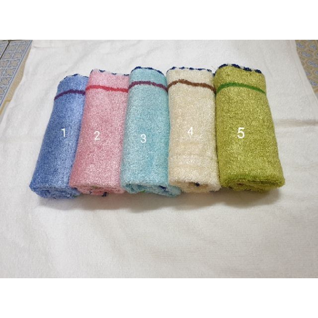 Khăn mặt cao cấp sợi tre cho bé kt 28x28