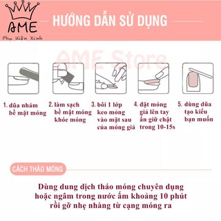 Tấm dán silicon 2 mặt dùng để gắn móng giả