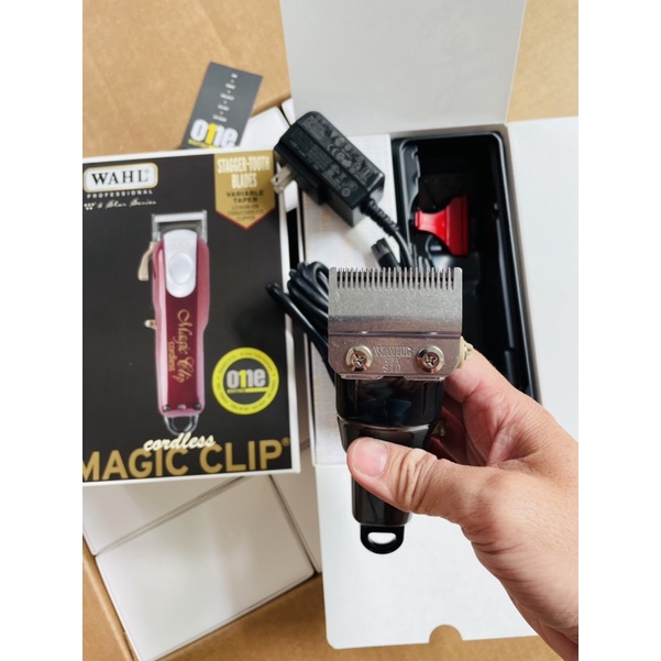 Combo tông đơ Mỹ Wahl Magic Clip Pin và 2 cữ thép 1.5mm & 4.5mm