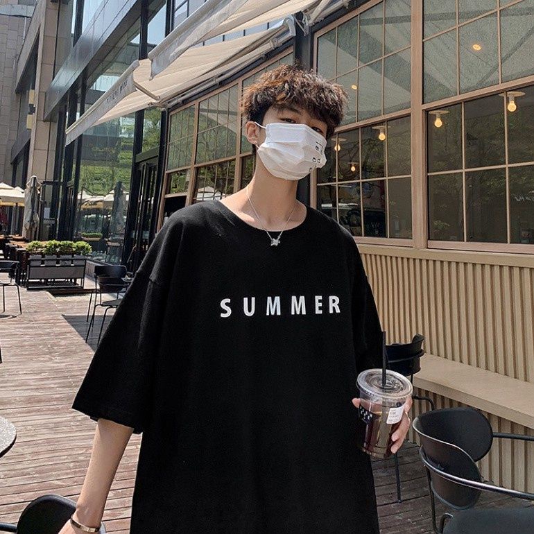 Áo Thun Tay Lỡ Unisex Họa Tiết SUMMER | BigBuy360 - bigbuy360.vn