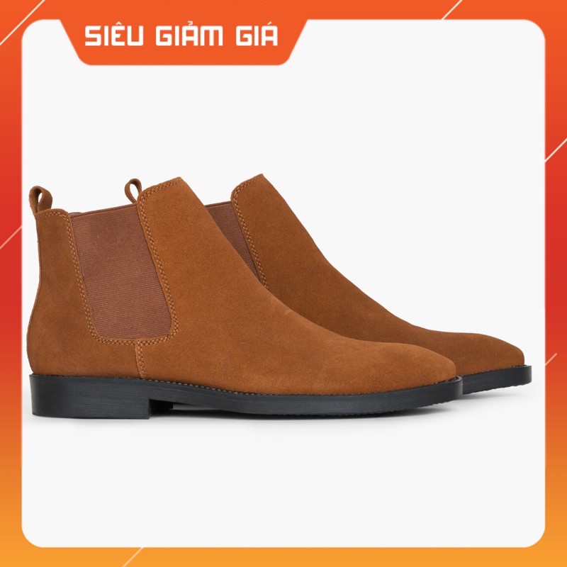 [ ĐỒNG GIÁ 299K ] Chelsea Boot Nam Da Lộn Cao Cấp, Đế 3 Phân