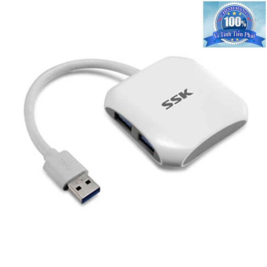 Bộ Chia cổng USB 3.0 thành 4 Cổng SSK SHU300