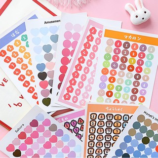 Phần 1 Sticker Dán Decor Nhiều Hình Ngộ Nghĩnh Dễ Thương - Vani Store [VPP00106]