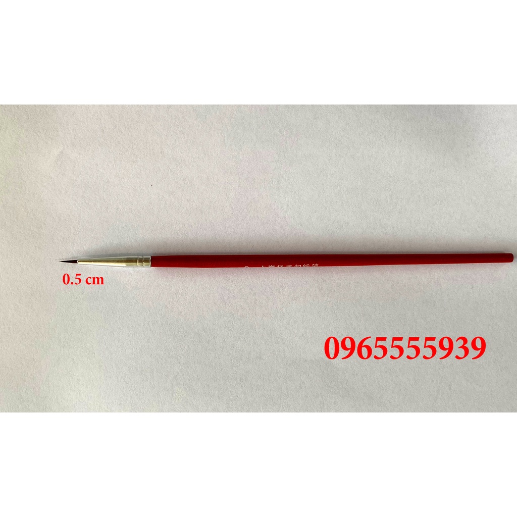 Combo 10 cọ vẽ tranh sơn dầu nét cực nhỏ