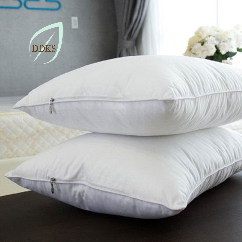 2 ruột ruột gối hơi cao cấp, gối bông siêu êm giá rẻ