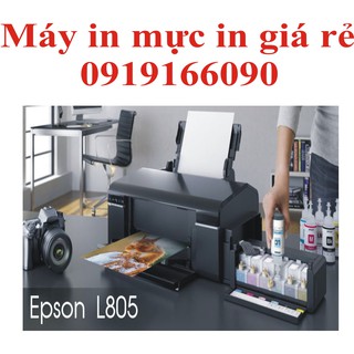 Máy in màu Epson L805 đã bao gồm mực