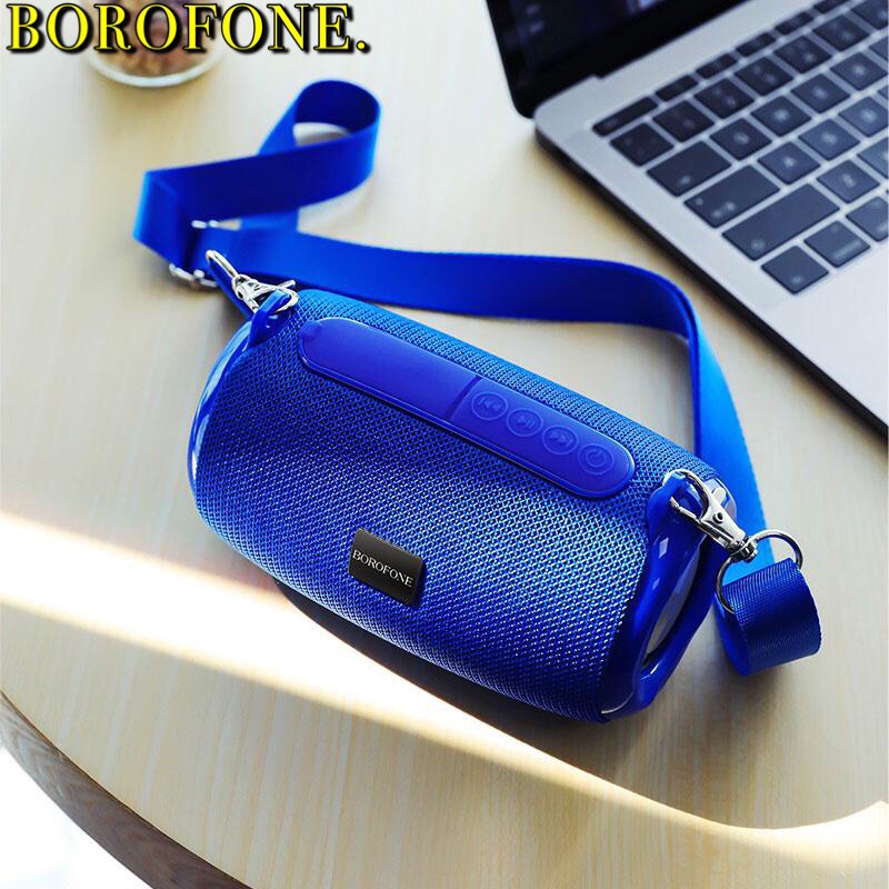 Loa Bluetooth Mini Borofone BR4 Âm Thanh Lớn Rõ, Kèm Dây Đeo -Hàng chính hãng