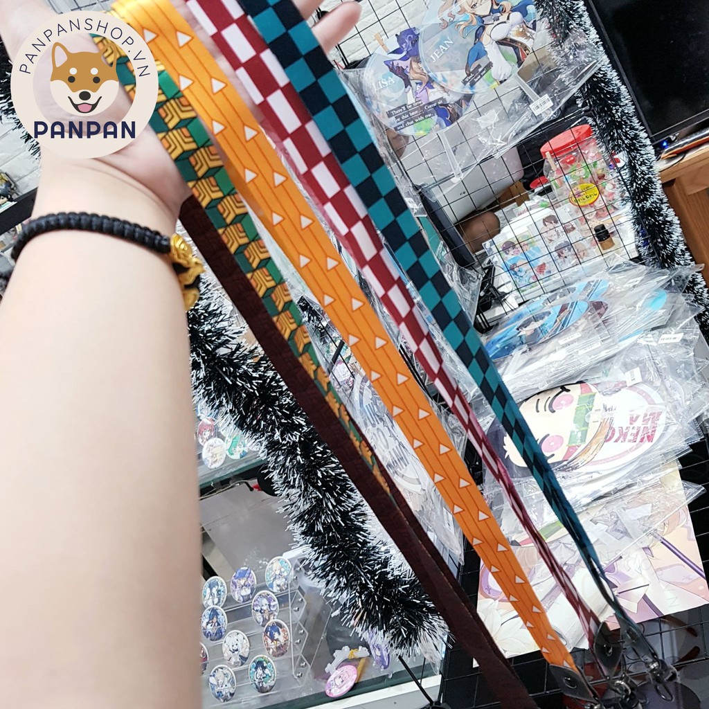 Dây strap đeo điện thoại / dây đeo thẻ Kimetsu no Yaiba ( Diệt Quỷ ) 50CM