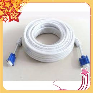 Dây vga 10m trắng