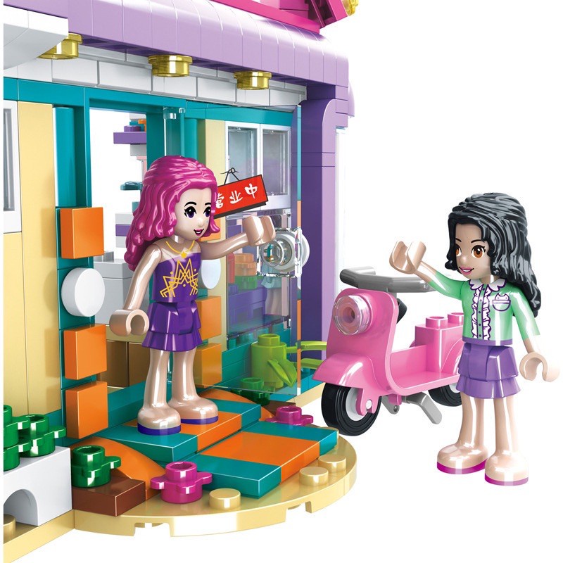Lego Con Gái Friends Lắp Ghép Lego Bé Gái: Cửa hàng quần áo 365 mảnh ghép đồ chơi xếp hình