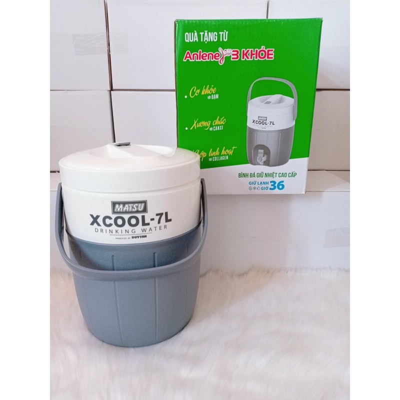 Bình đá giữ nhiệt 7L cao cấp - Quà tặng từ Anlene