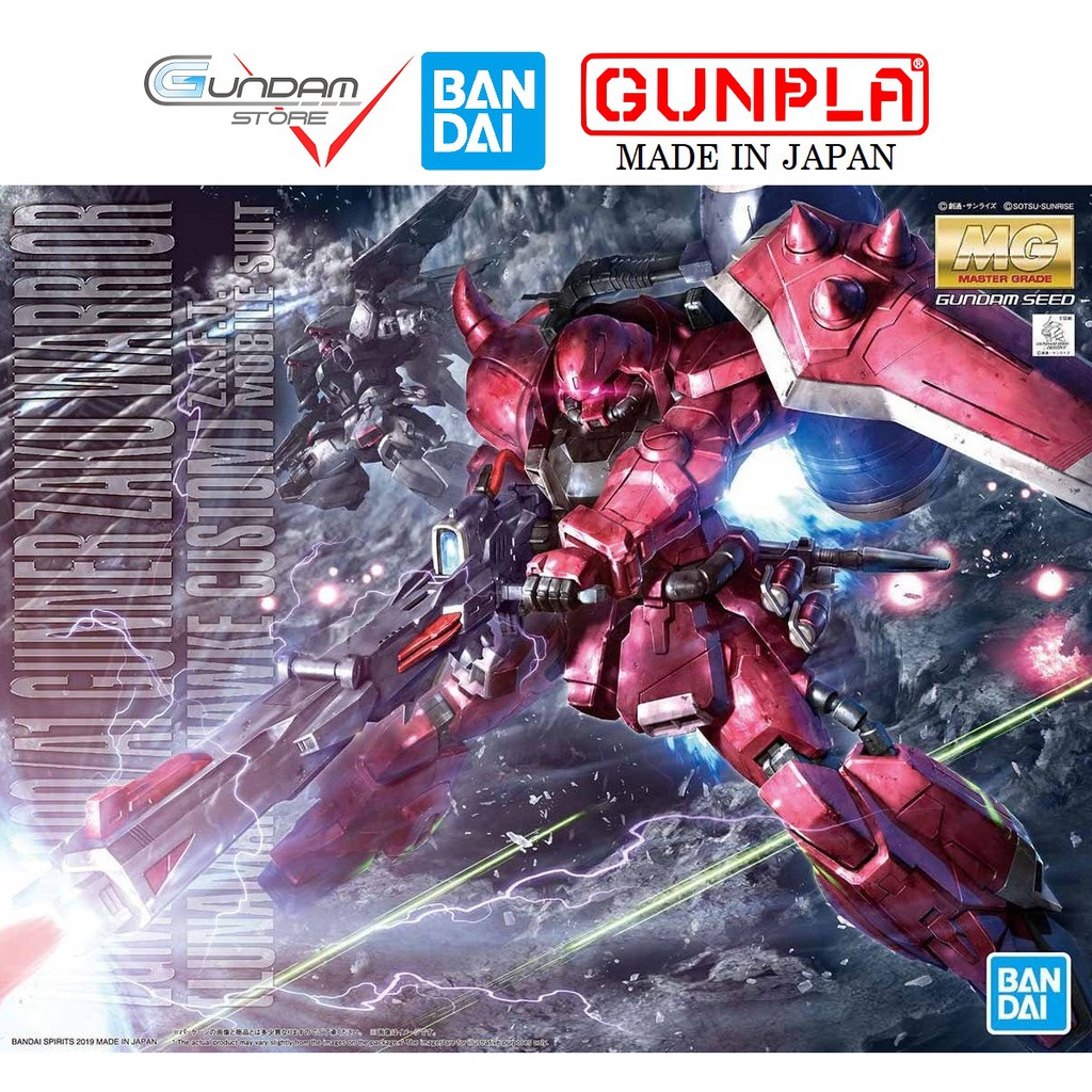 Gundam Bandai Mg Zaku Warrior Lunamaria Hawke 1/100 Seed Destiny Mô Hình Đồ Chơi Lắp Ráp Anime Nhật