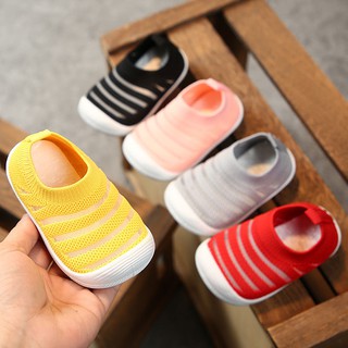 Giày Tập Đi Bún Cho Bé Vải Lưới Thoáng Khí Nhiều Màu ( A52 )