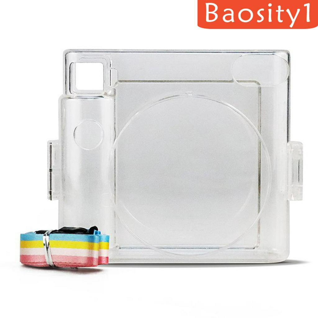 [Baosity1] Ốp Nhựa PVC Cứng Trong Suốt Bảo Vệ Máy Ảnh Fujifilm Instax Square SQ1