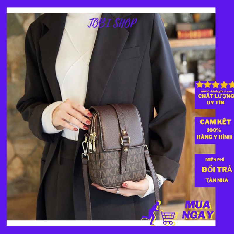 Túi điện thoại đeo chéo 2 ngăn tiện dụng mã 09