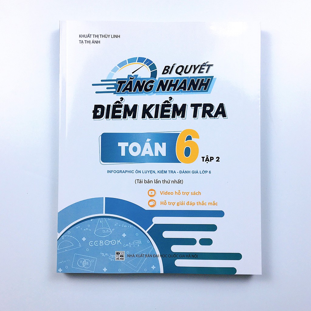 Sách Bí quyết tăng nhanh điểm kiểm tra Toán 6 tập 2