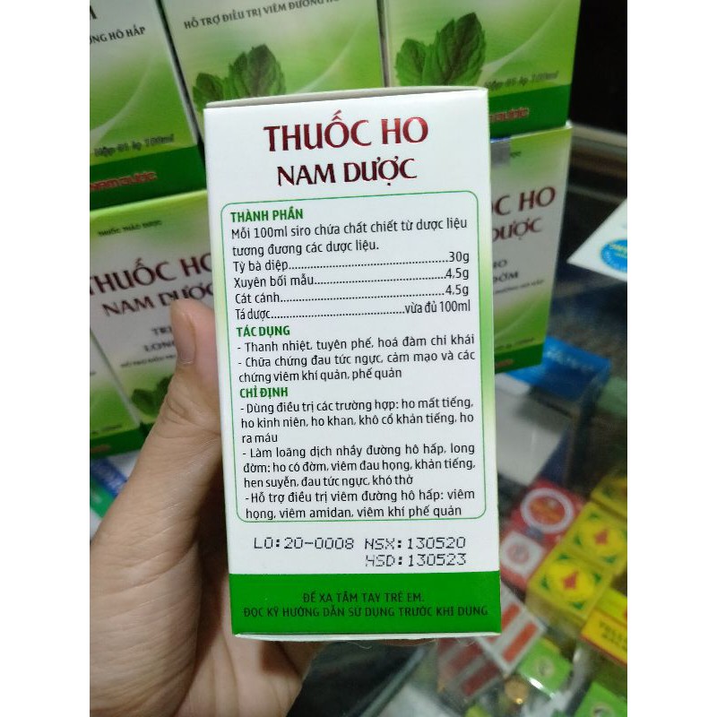 ✅SIRO HO NAM DƯỢC 100ML 👉CỰC HAY HẾT HO NGAY 👍