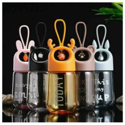 BÌNH NƯỚC 450ML CHUÔNG HÌNH THÚ
