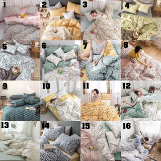 16 set chăn ga gối cotton living hoa nhí cao cấp