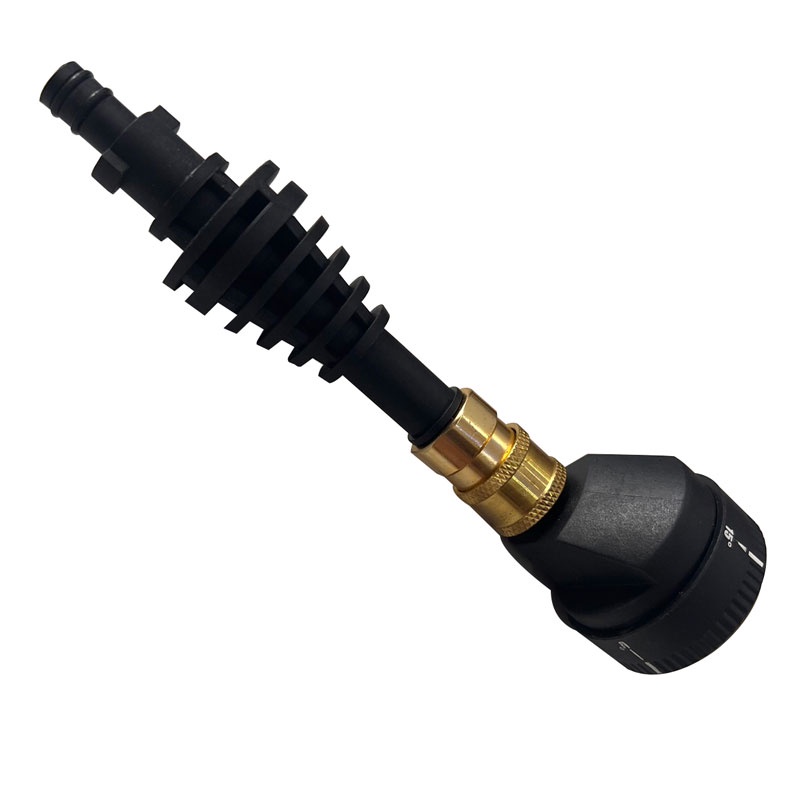 Béc rửa xe 5 chế độ phun áp lực cao gắn súng rửa xe, đầu kết nối nhanh 1/4 Inch bằng inox, các đầu phun băng inox, đồng