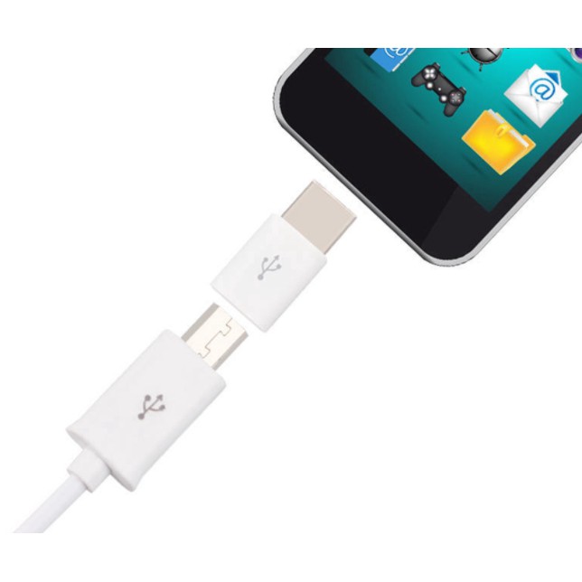 Đầu cắm chuyển đổi từ Micro USB sang Type C chất lượng cao